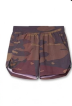 Men's 2-in-1 Performance Camo Workout Shorts with Built-In Liner