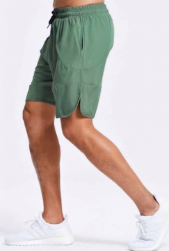 Men's Lightweight Performance Training Shorts - Olive Green