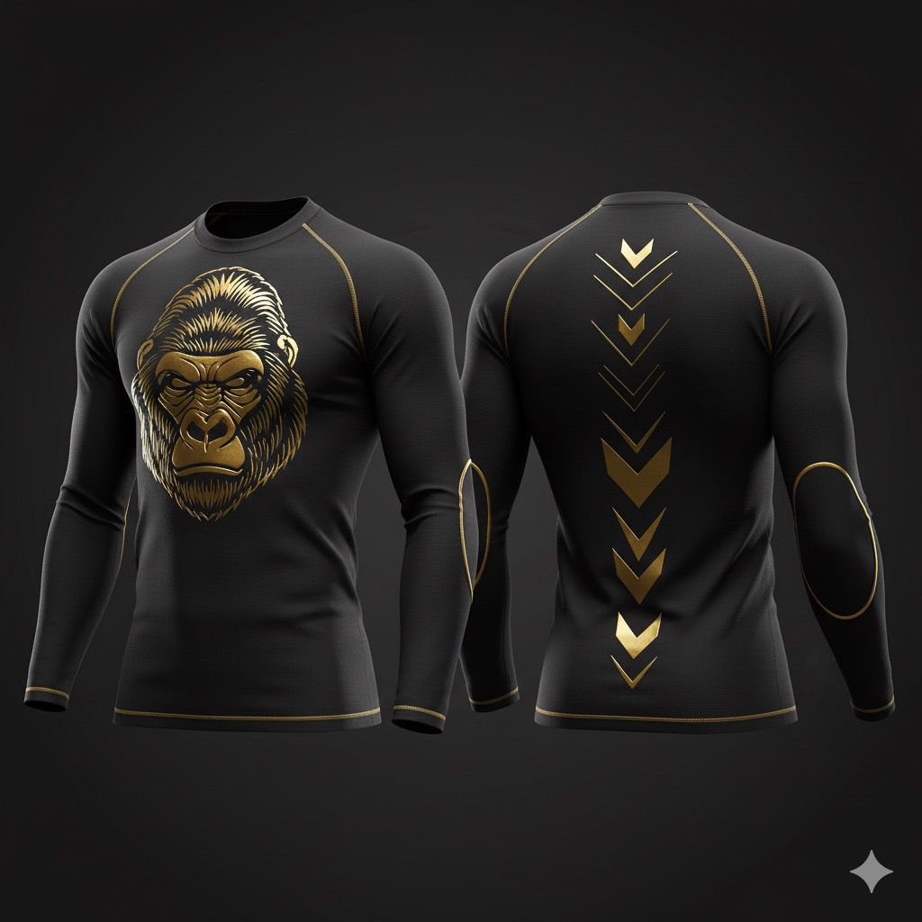 AEXO Apex Dominance Compression Full-Sleeve T-Shirt