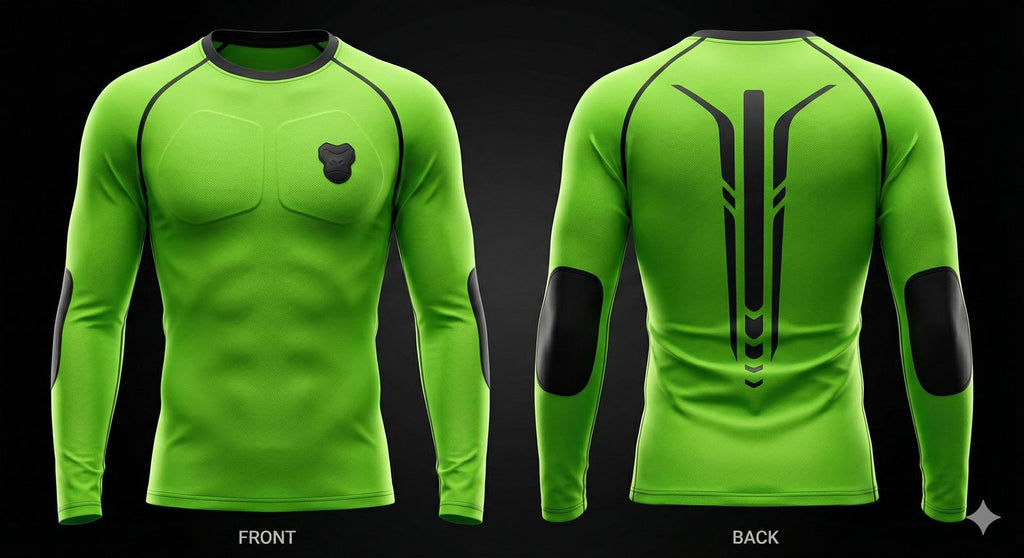 AEXO ProFlex Neon Performance Compression T-Shirt – Men